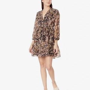 NWT Madewell Floral Tiered Mini Dress